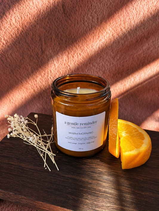 Warm Morning Candle